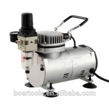 1/6HP Mini Air Compressor with filter portable airbrush compressor